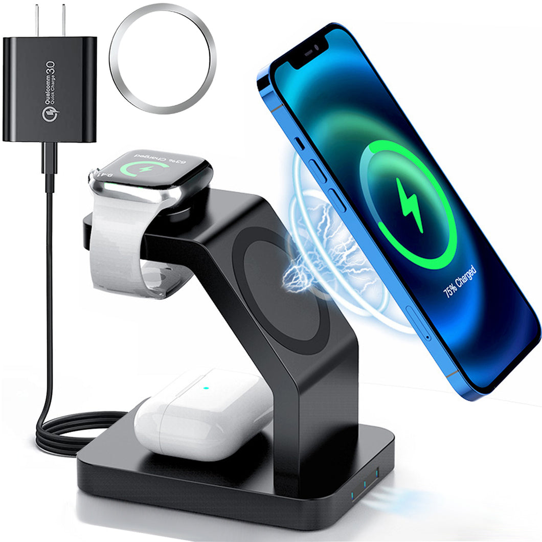 Catalpa U 3 in 1 Wireless Charging Station 20W Fast Magnetic Charging Station