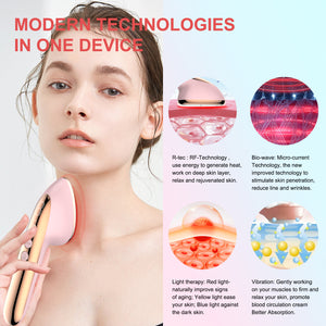 Catalpa U Red Light Therapy Device Face Massager Electric Face Lifting Belly Fat Burner for Women