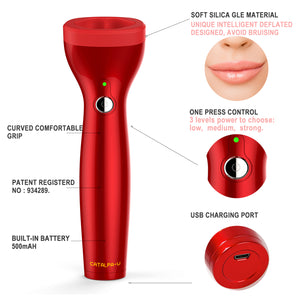 Electric lip plumper automatic lip fuller device 3 level power lip Enhancer