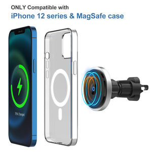 Catalpa U Magsafe car mount charger for iphone 12 series