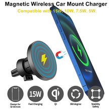 Load image into Gallery viewer, Catalpa U Wireless car mount charger for iphone 12 pro max