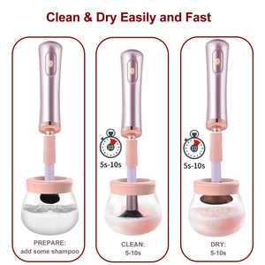 Electric Wash Makeup Brush Dryer Cleaner Device - China Brush Cleaner and  Brush Dryer price